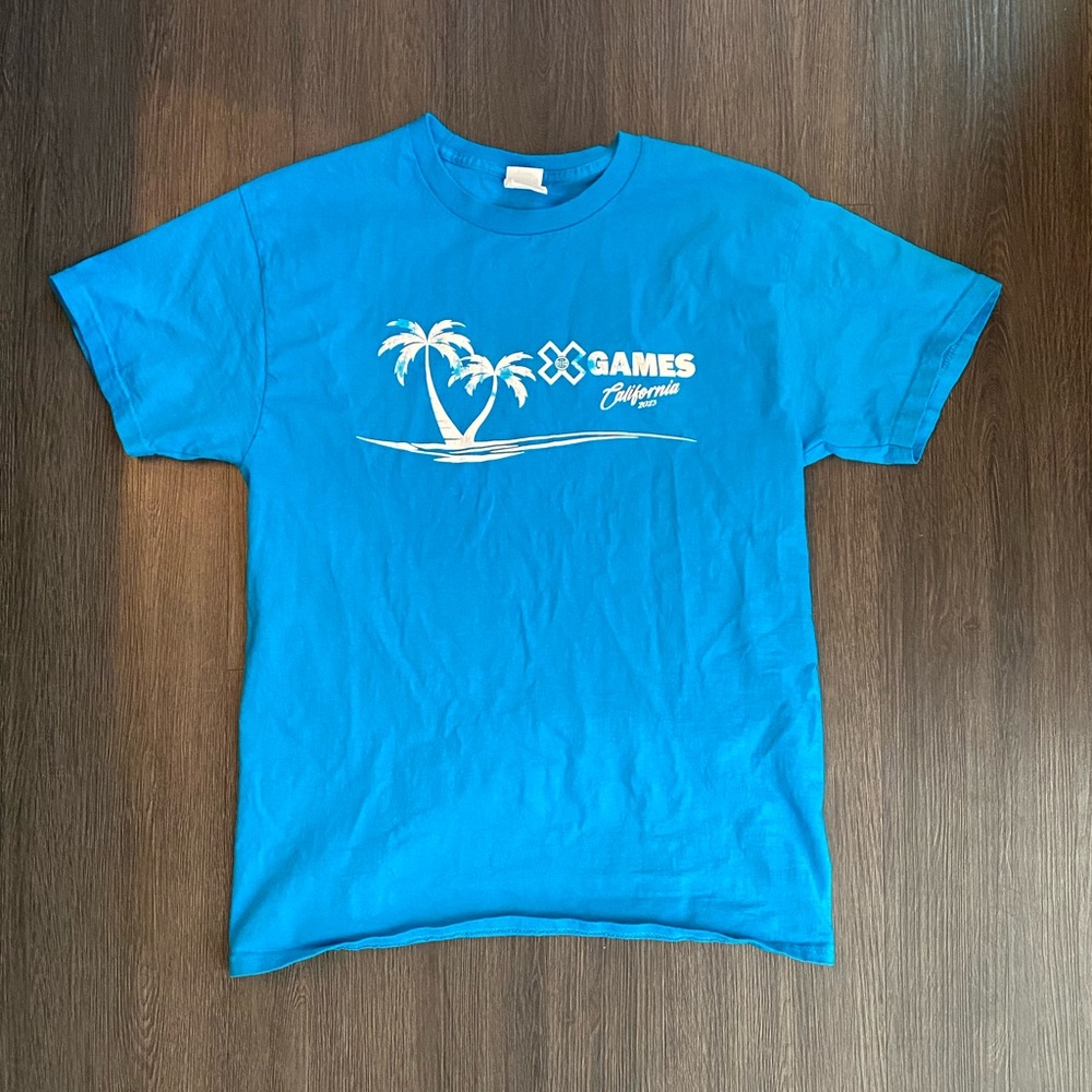 Hanes 2023 California X Games Blue T-Shirt